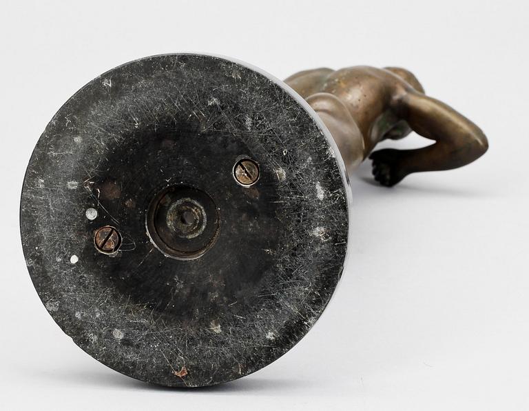 OKÄND KONSTNÄR, skulptur, brons, 1900-tal.