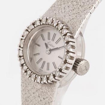 A Certina ladies watch, 18K gold and diamonds.