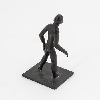 Nils Fougstedt, sculpture, bronze, signed and dated -36.
