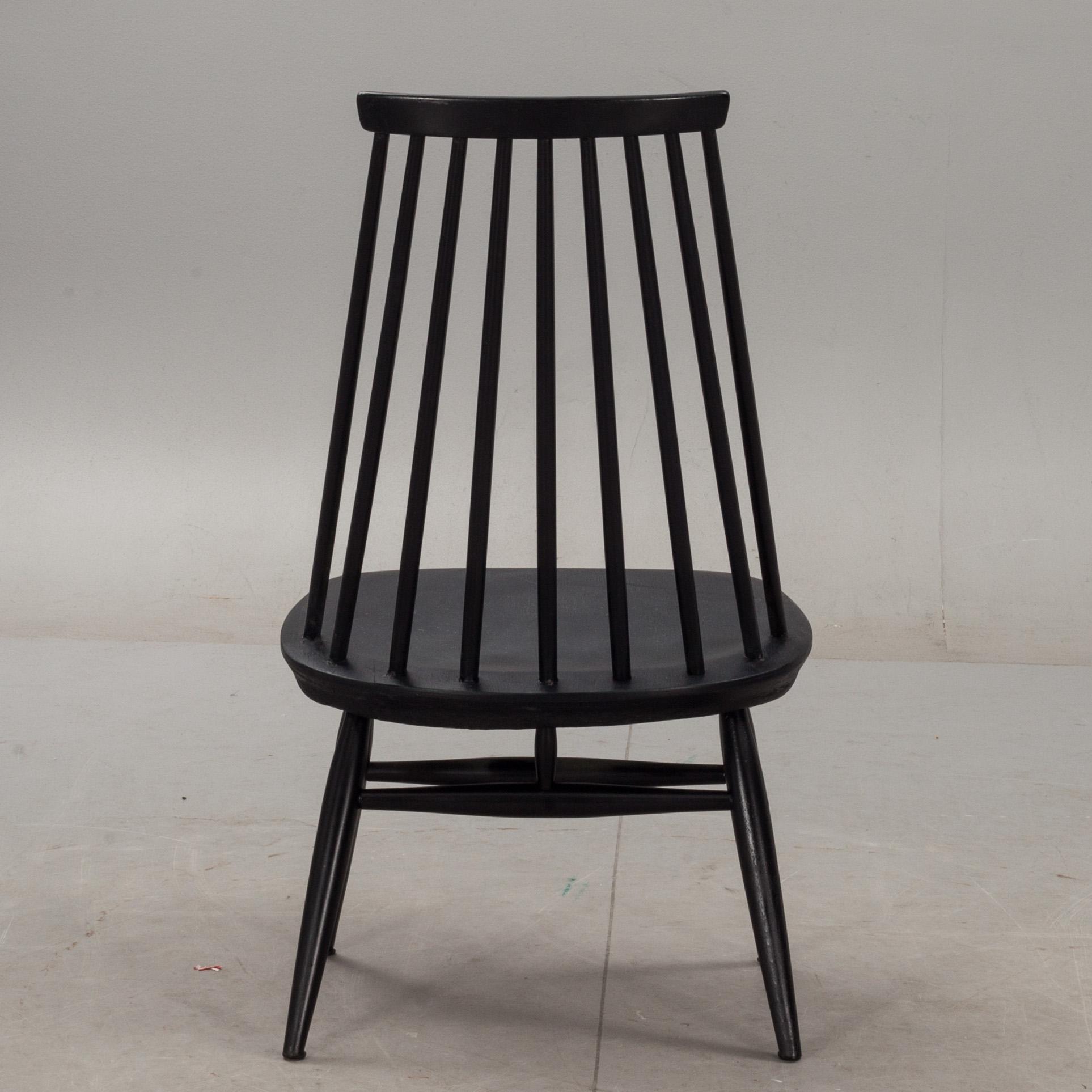 STOL, "Mademoiselle", Ilmari Tapiovaara, Edsbyverken, etikettmärkt.