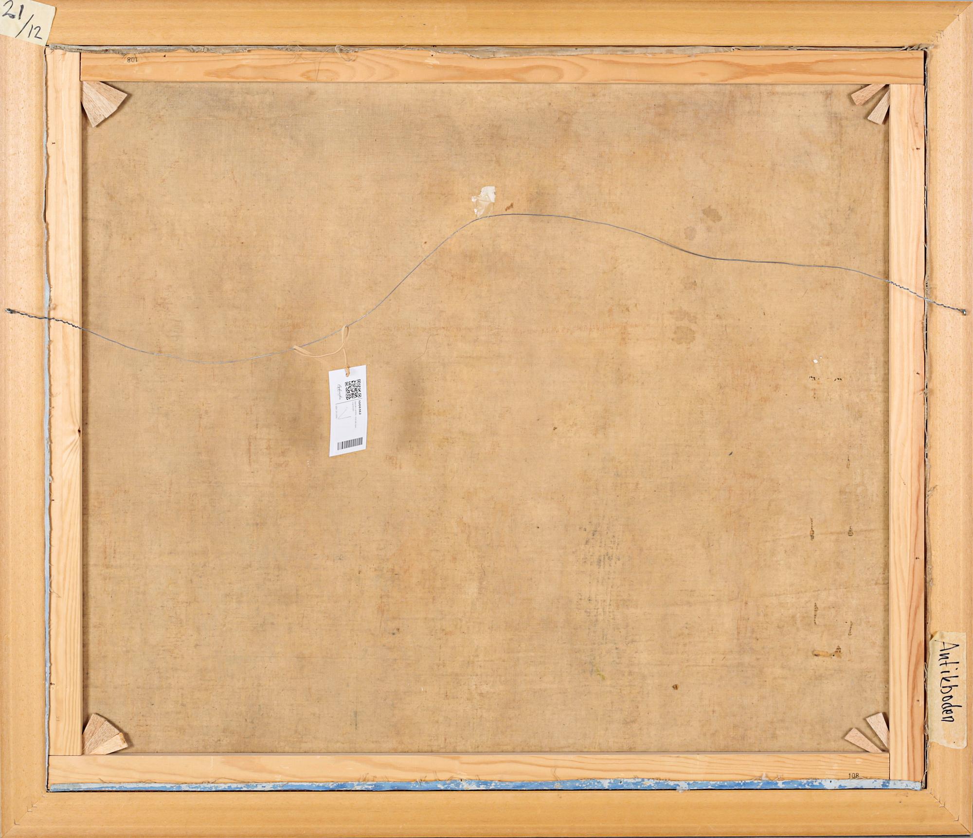 BROR LINDH, olja på duk, signerad.