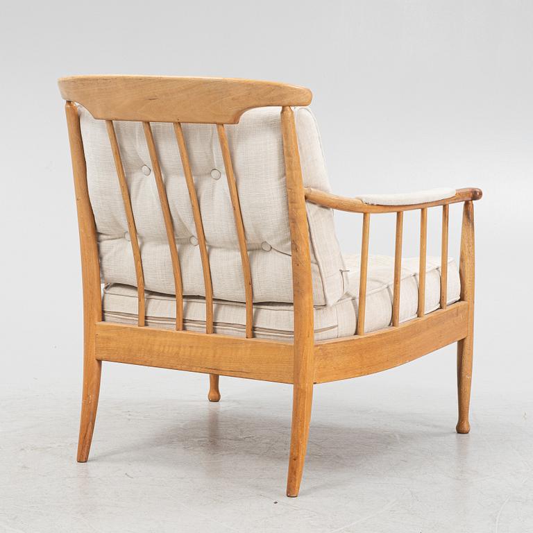 Kerstin Hörlin-Holmquist, a 'Skrindan' armchair, OPE-Möbler, second half of the 20th century.