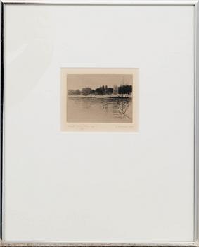 Gunnar Norrman, "Utsikt"  och "Liten sjö".