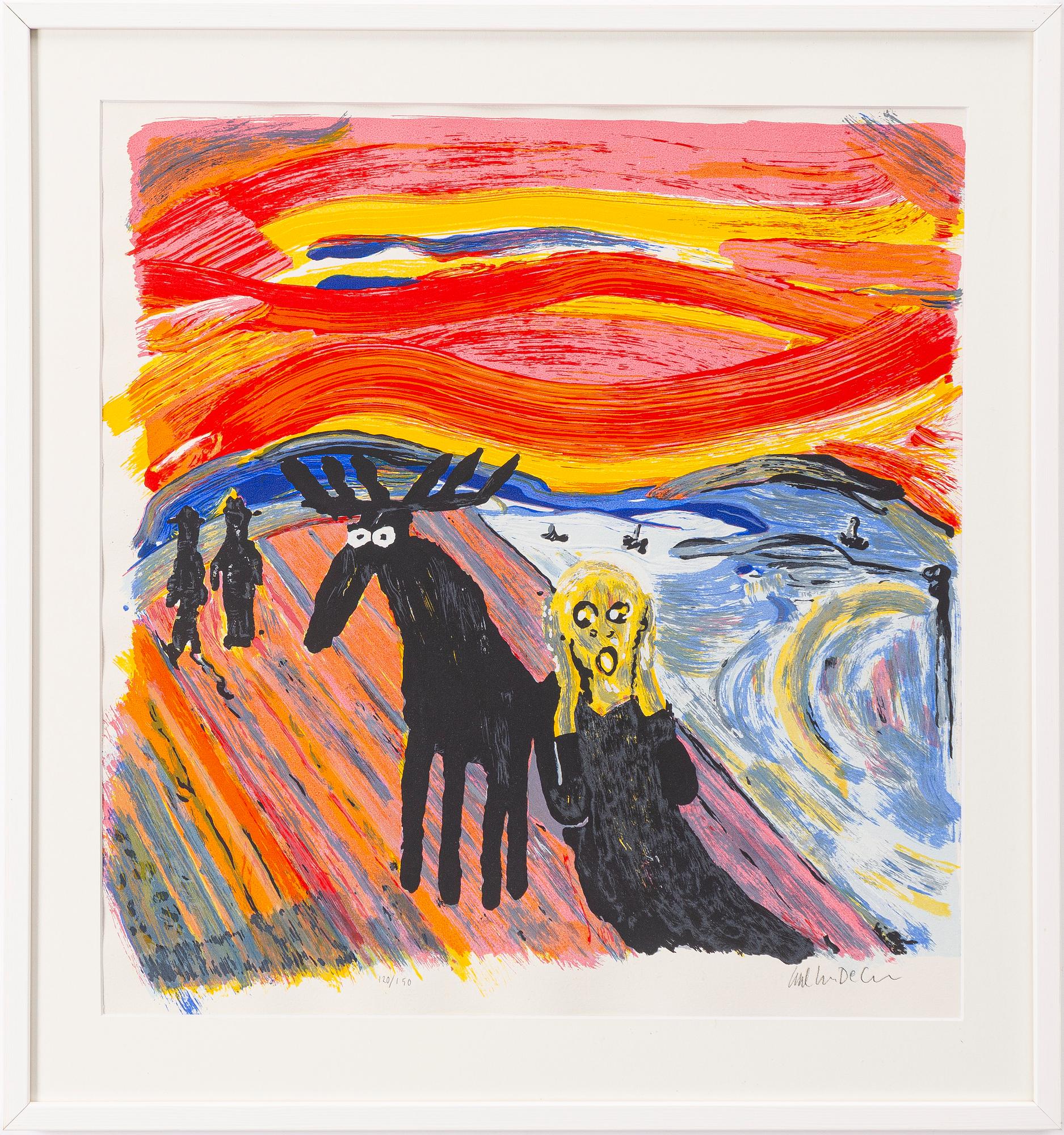 Carl Johan De Geer, "Skriet V".