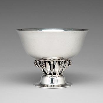 123. Georg Jensen, skål, Köpenhamn 1920, 830/1000 silver.