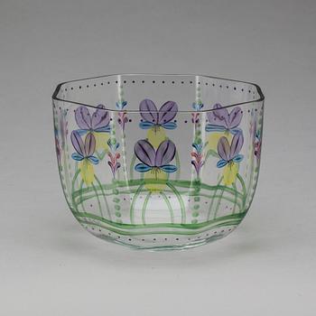 SKÅL, glas, Eva Englund, Orrefors.