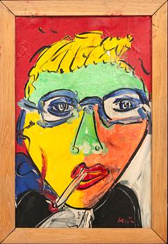 Peter Robert Keil, oil on panel signed.