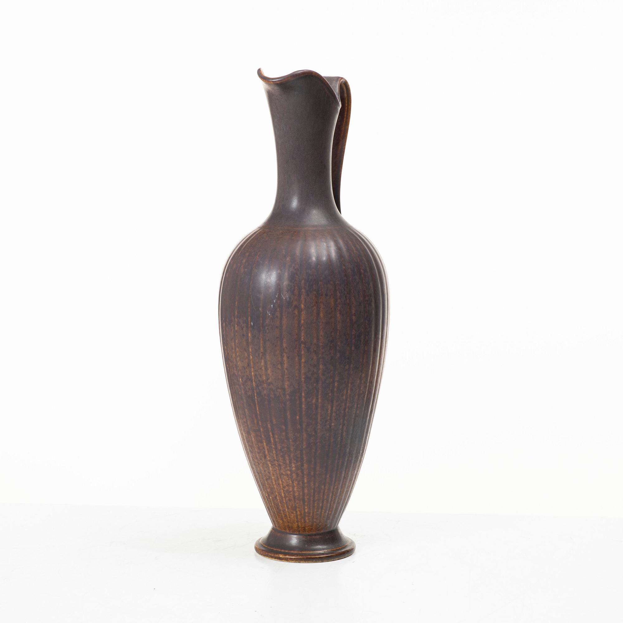 Gunnar Nylund, hänkel vase, Rörstrand.