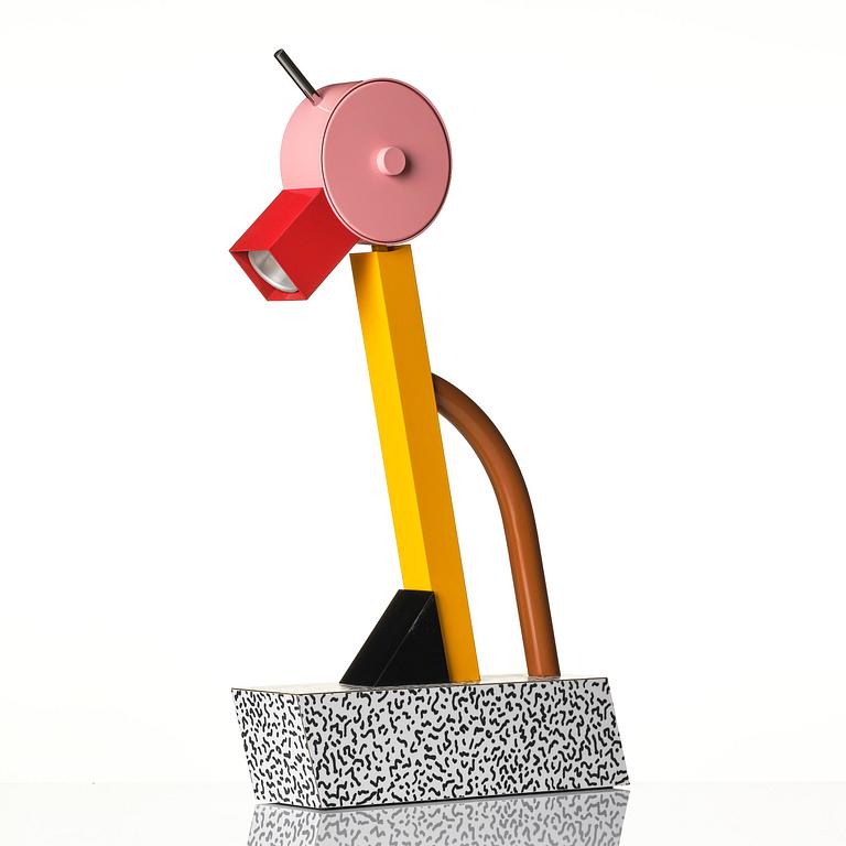 Ettore Sottsass, bordslampa, "Tahiti", Memphis, Italien, efter 1981.