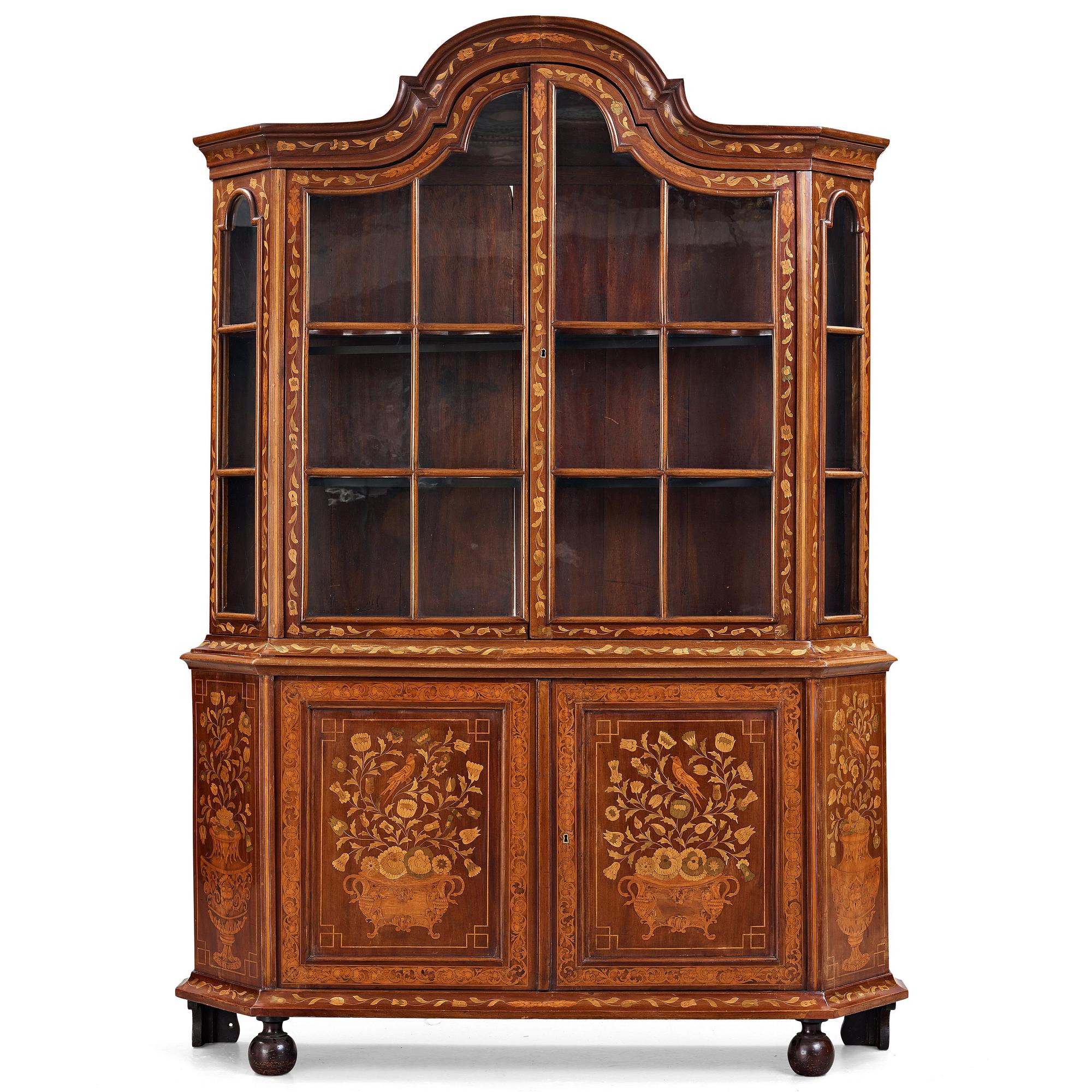 A Dutch late 19th century cabinet.