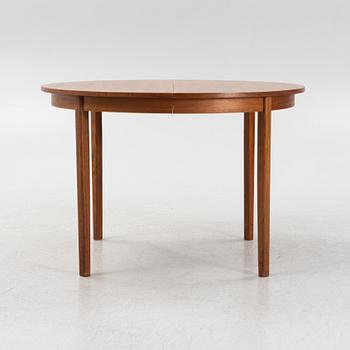 A teak dining table, second part of the 20th Century.