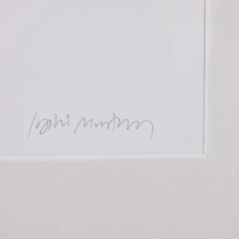 JYRKI MUSTONEN, serigrafi, signerad, numrerad 17/115.