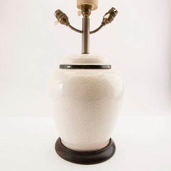 Table lamp France first half/mid 20th century porcelain.