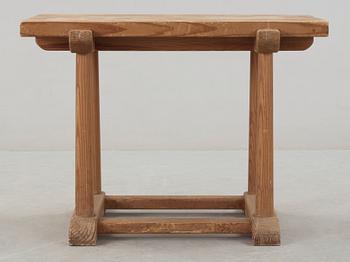 An Axel-Einar Hjorth pine side table, 'Sandhamn', Nordiska Kompaniet, ca 1929.