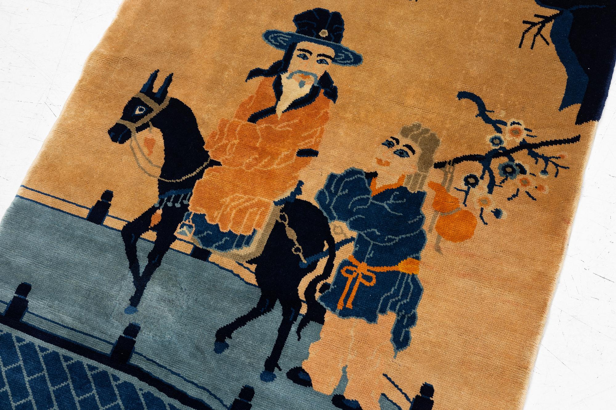 Matta, Kina, ca 178 x 93.