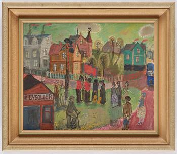 Olle Olsson-Hagalund, The Salvation Army in Hagalund.