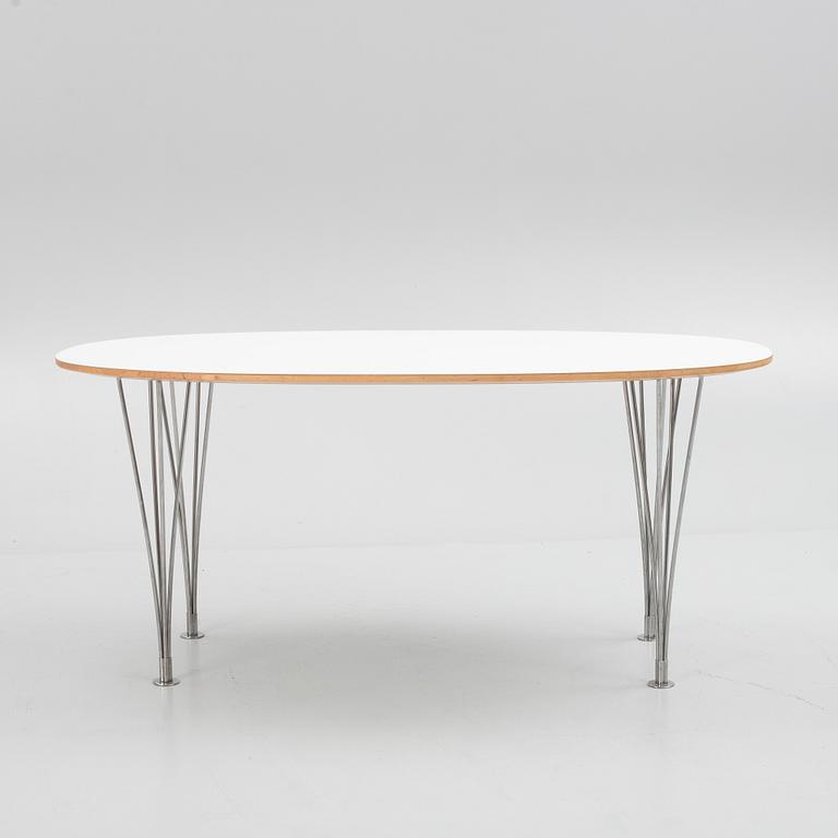 Bruno Mathsson & Piet Hein, dining table, Bruno Mathsson International, Värnamo, 2015.