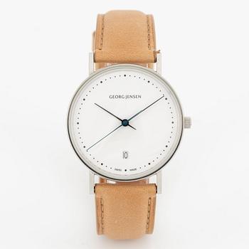 Georg Jensen, Design Henning Koppel, wristwatch, 38 mm.