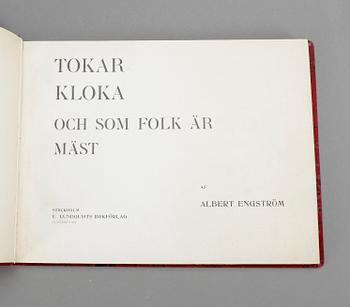 BÖCKER, 3+4 volymer, Albert Engström, 1896-1910.