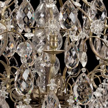 A first half of the 20th century rococo style chandelier.