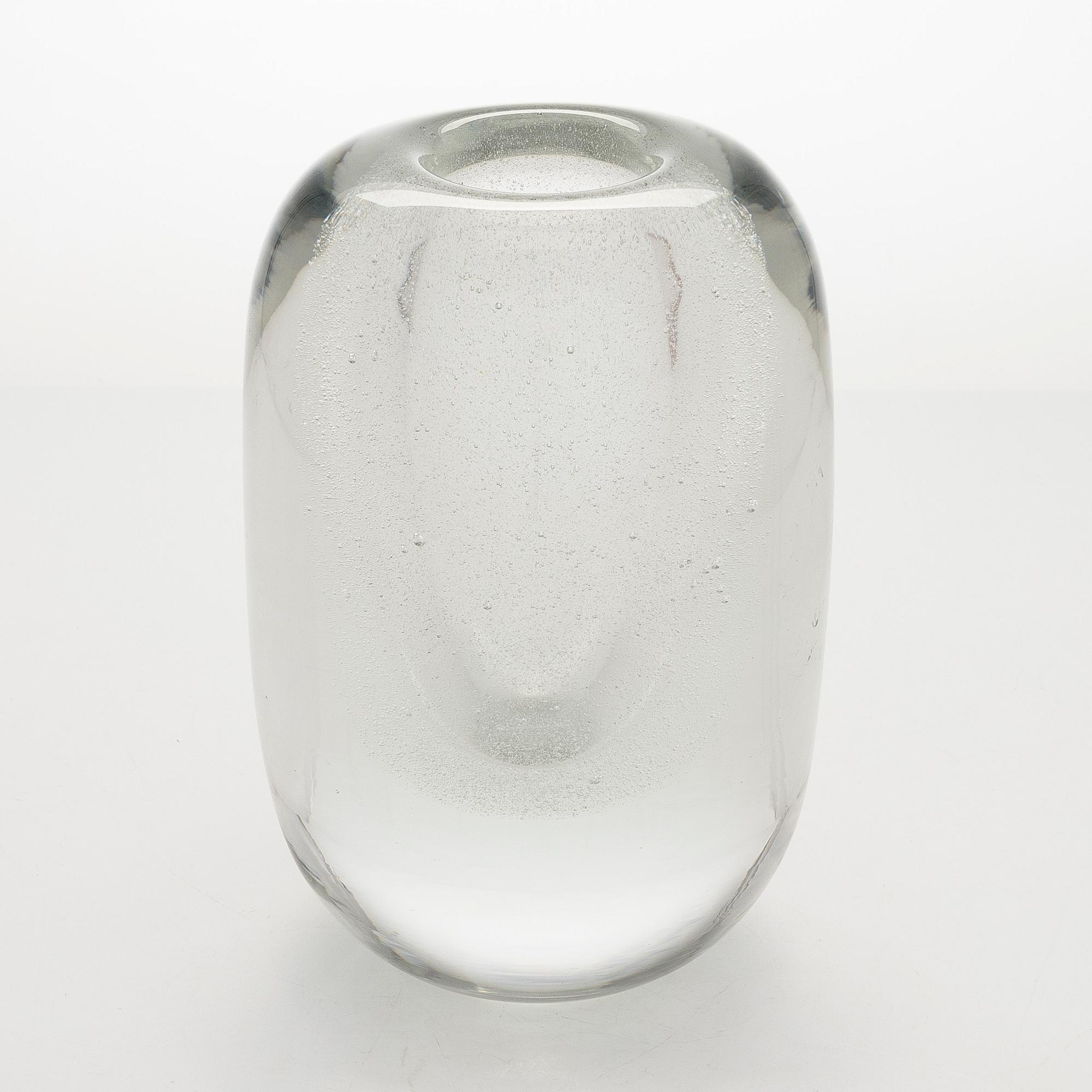 Timo Sarpaneva, glasskulptur, "Claritas", signerad Timo Sarpaneva Iittala 1984 C54.