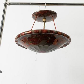 Taklampa, keramik, Höganäsbolaget, 1915-1926.