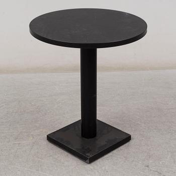 BORIS BERLIN/POUL CHRISTIANSEN, a 'Non' table with two chairs by Komplot design for Källmo.