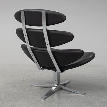 POUL VOLTHER, a 'Corona EJ 5' easy chair, Erik Jørgensen, Denmark.