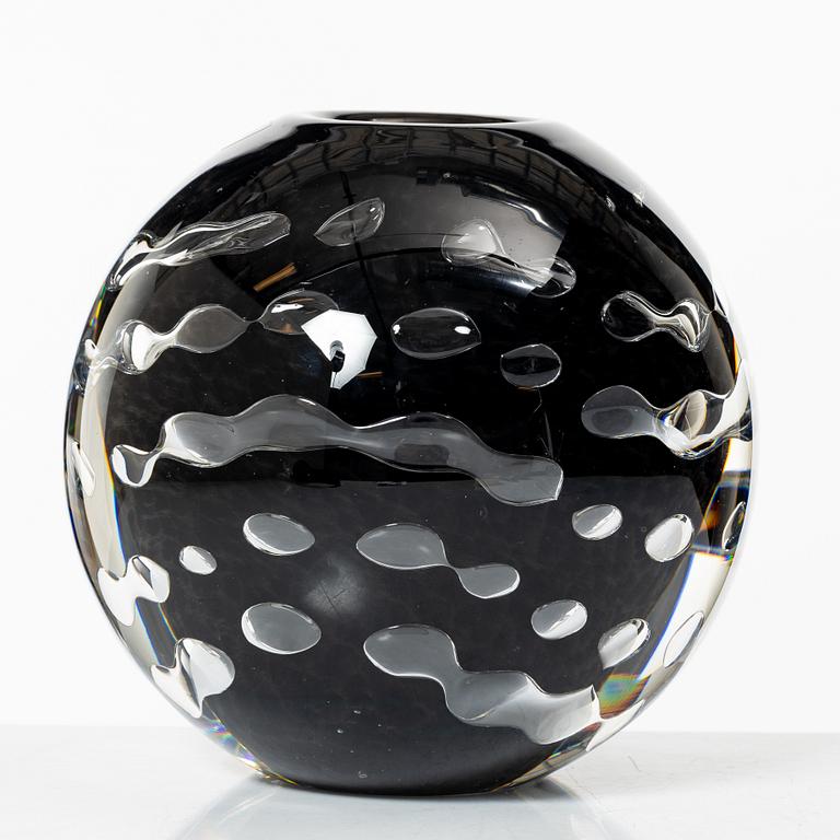 Lars Hellsten, vas, "Ariel", Orrefors, 1979.