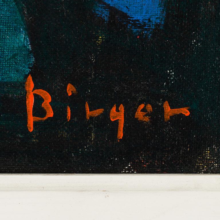 BIRGER BIRGER-ERICSON, olja on panel.