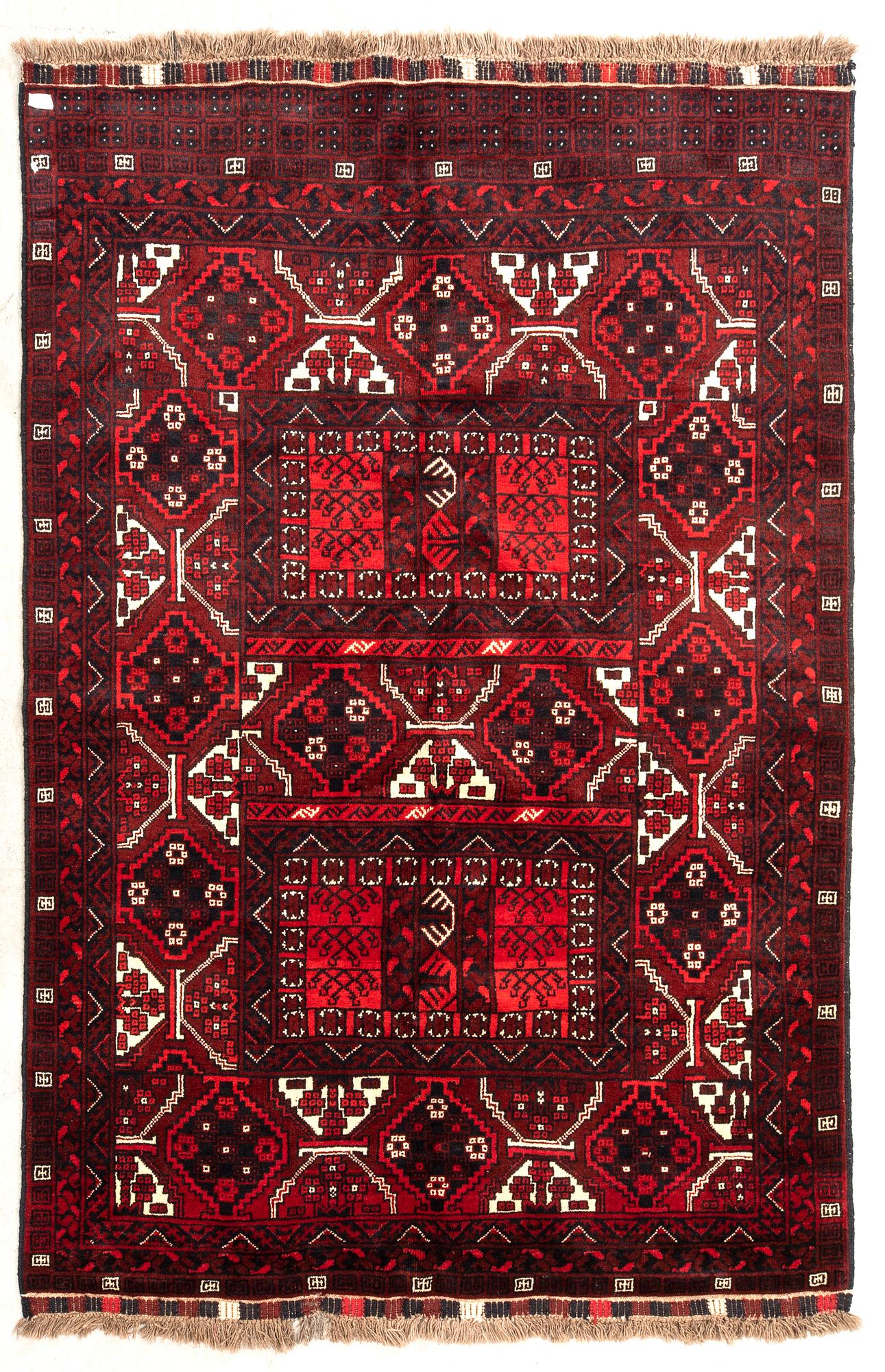 Matta Afghan old 231x164 cm.