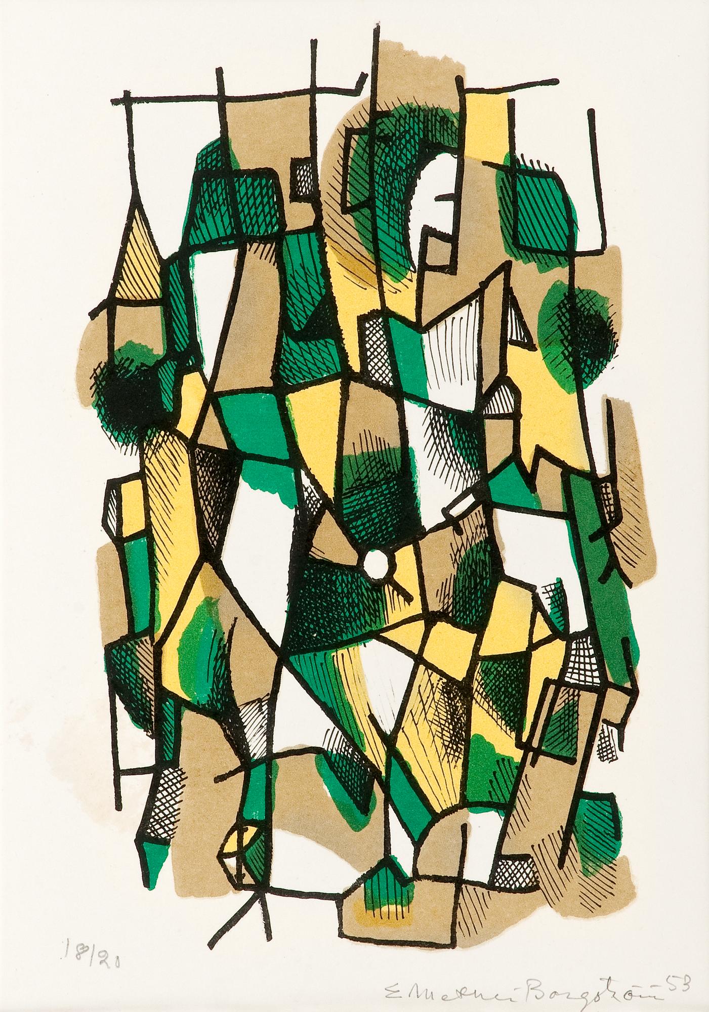 Ernst Mether-Borgström, KOMPOSITION.