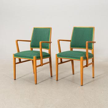Armchairs, a pair, Skaraborgs Möbelindustri Tibro 1950s/60s.