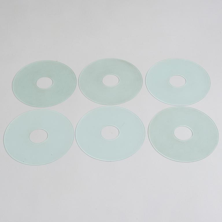 Paavo Tynell, taklampa, modell 6385/6 för Taito. Beställningsarbete 1938.