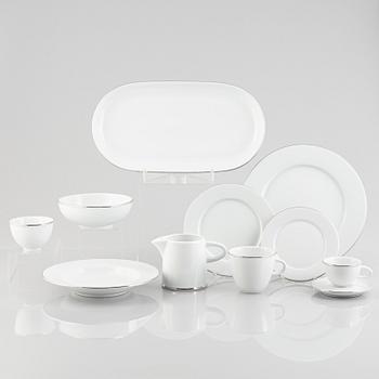 Jonas Bohlin, dinner service, 114 pieces, porcelain, "Corona", Rörstrand.