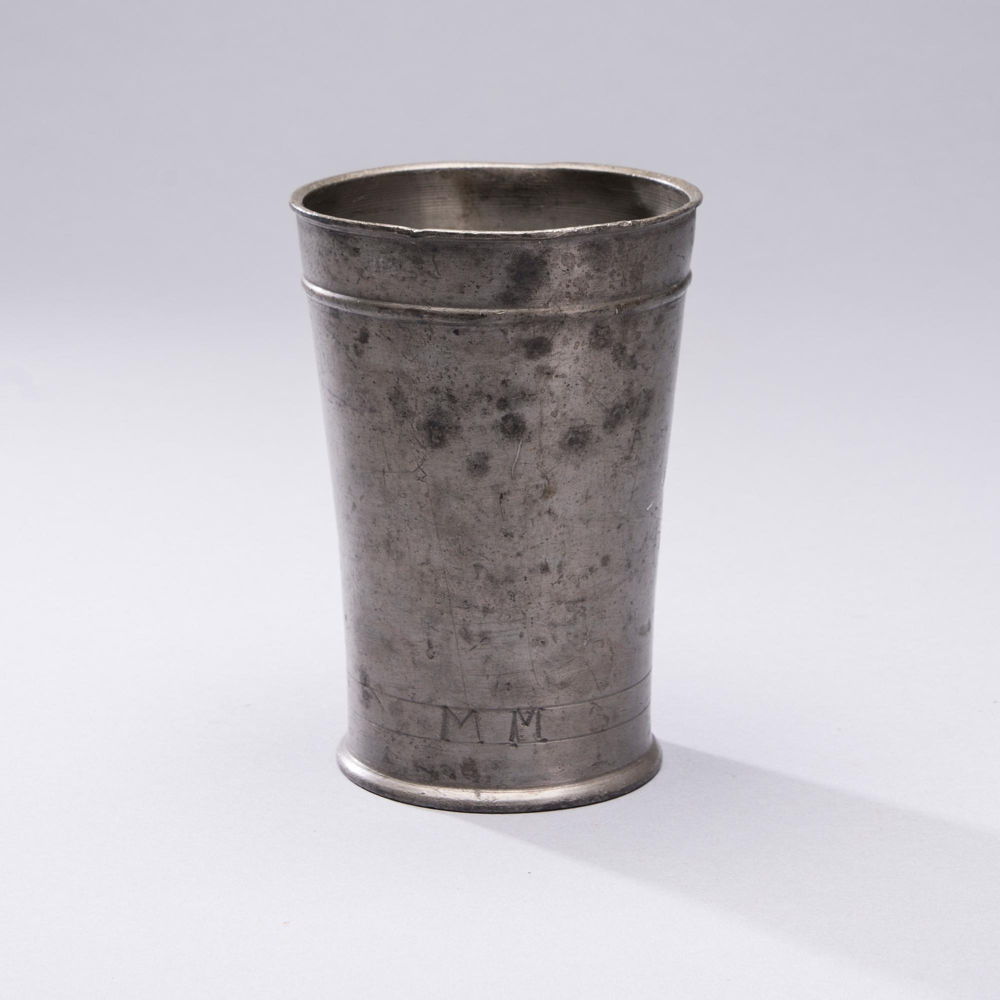 BÄGARE, tenn, 1700-tal.