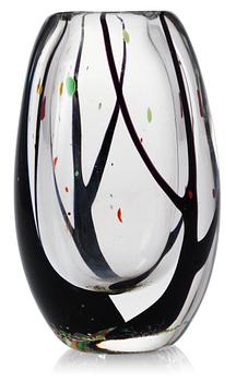 997. A Vicke Lindstrand glass vase, "Höst", Kosta 1950-60´s.