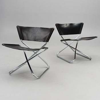 Two 'Z-Down' Chairs for Engelbrechts, Denmark.