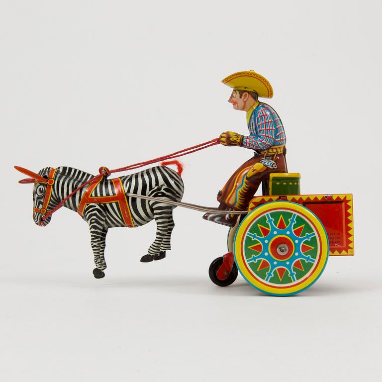 A tinplate Lehmann "Galop 852", Germany, 1954-52.