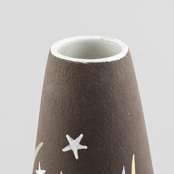 Anna-Lisa Thomson, a floor vase, 'Havsflora', Upsala-Ekeby,  1956-1964.