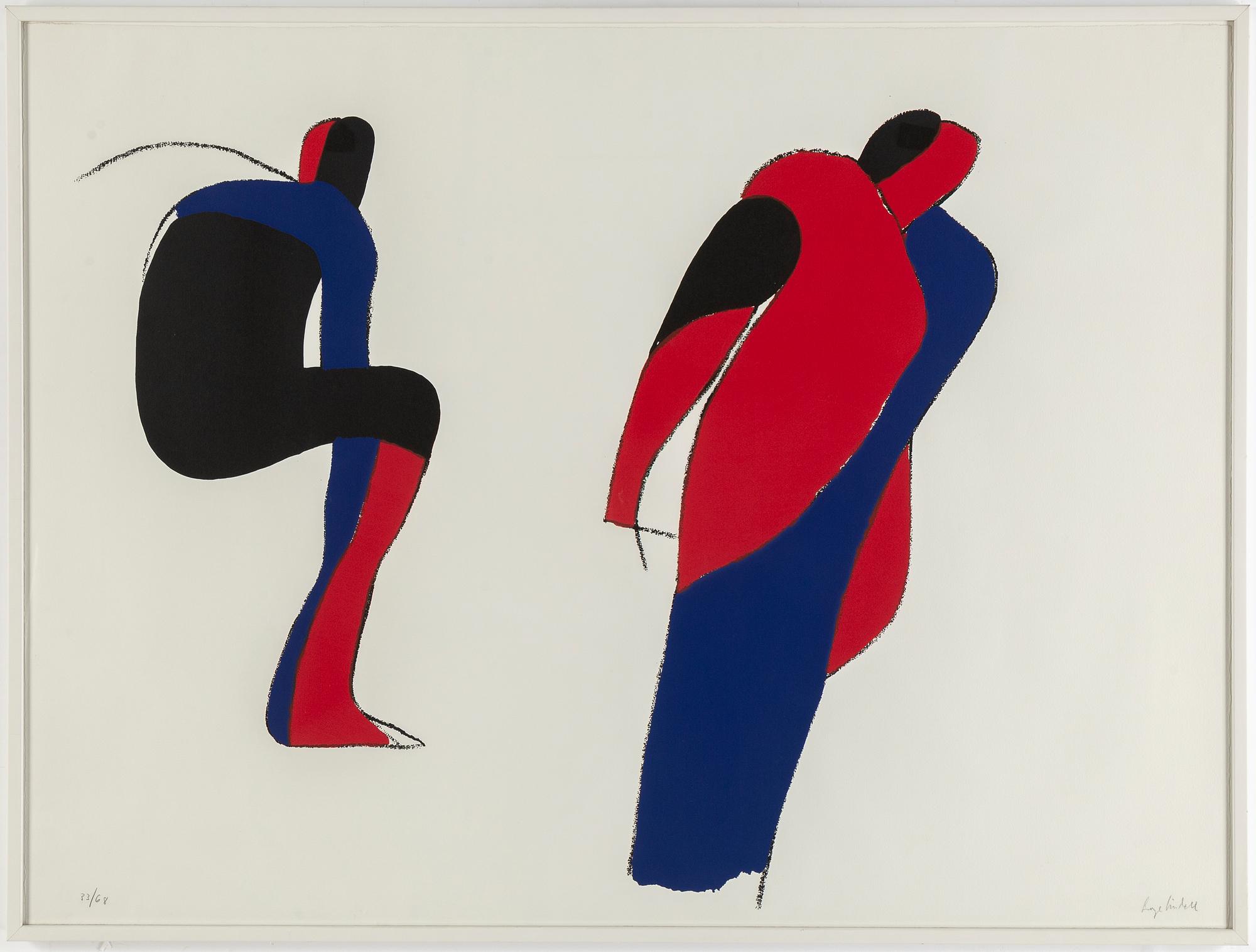 LAGE LINDELL, silkscreen in colours, signed 33768.
