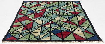 Matta, flossa, Sverige, 1950-tal, ca. 194 x 137 cm.
