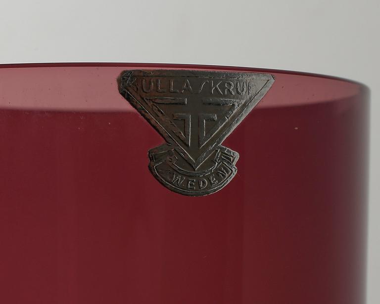 VASER, 3 st, glas. I originalförpackning. Gullaskruf, 1950-60-tal.