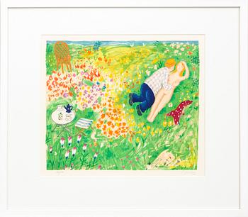 Lennart Jirlow, lithograph in colours, signed 200/300.
