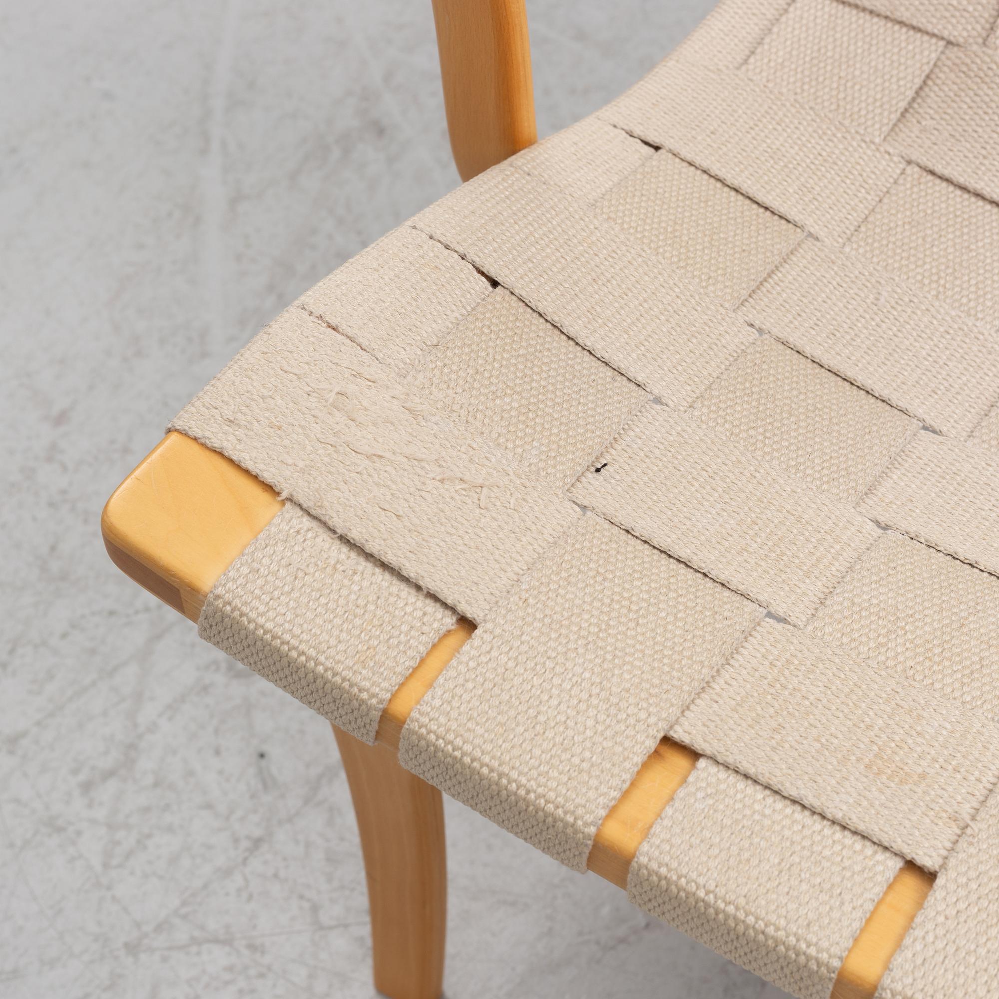 Bruno Mathsson, armchair, "Eva", Dux, late 20th century.