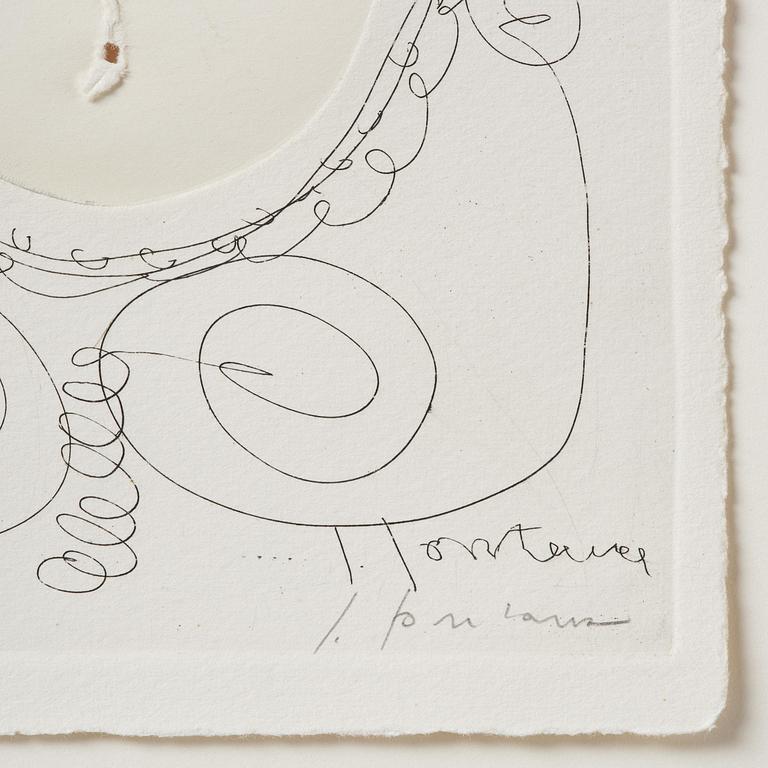 Lucio Fontana, "Fanny Hill".