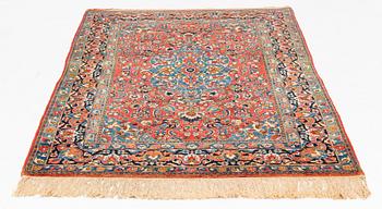 An antique/semi-antique Jozan carpet, ca 210 x 136 cm.