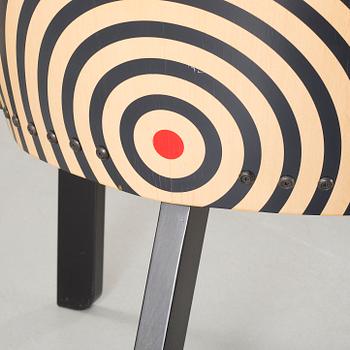 A bench and a table called "Bench for two" / 2600 & 2601, designed approx 1989 by Nanna Ditzel, by Frederica Stolefabrik.