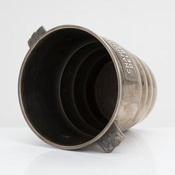 A Champagne cooler bucket, Delbeck, Argit, France.
