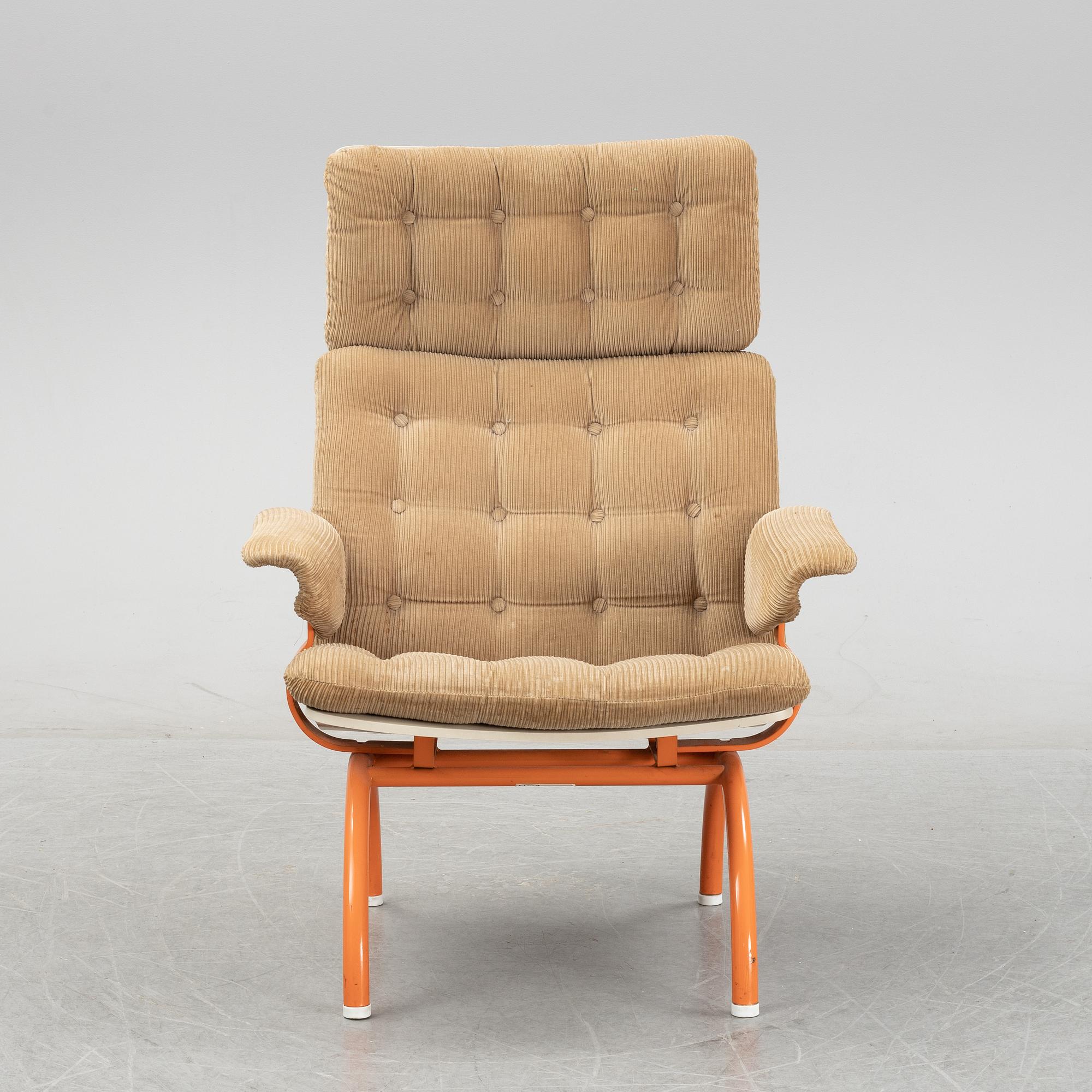 Sigurd Persson, an 'Expandra' easy chair, Åry Stålmöbler AB, circa 1970.